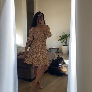 Floral Print Women's Dress